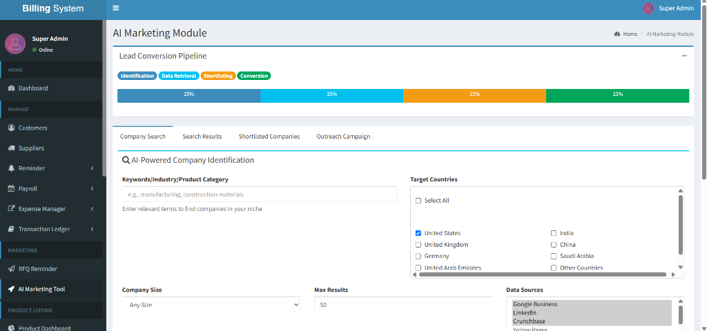 Billing App with Stock Management