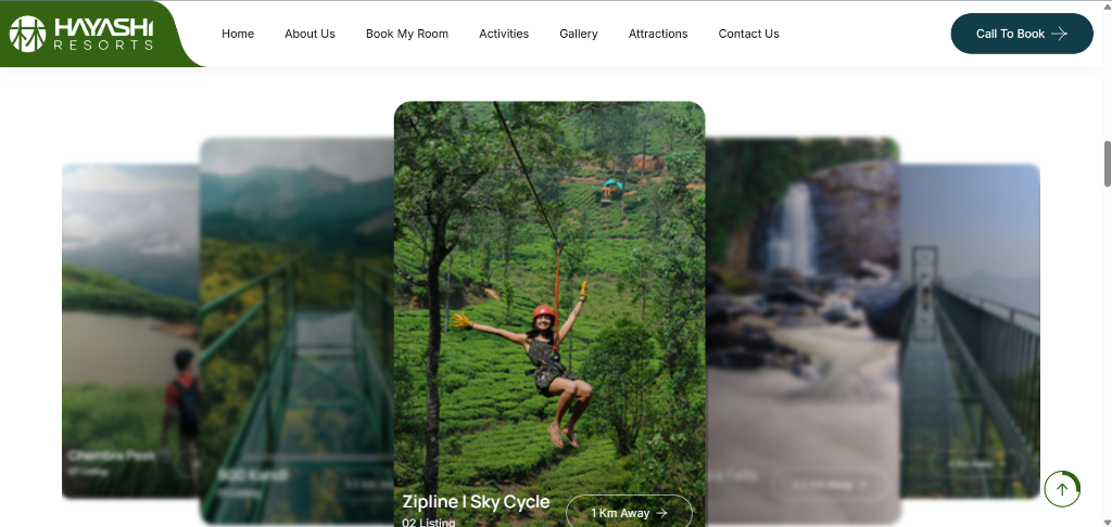 Hayashi Resorts Portal
