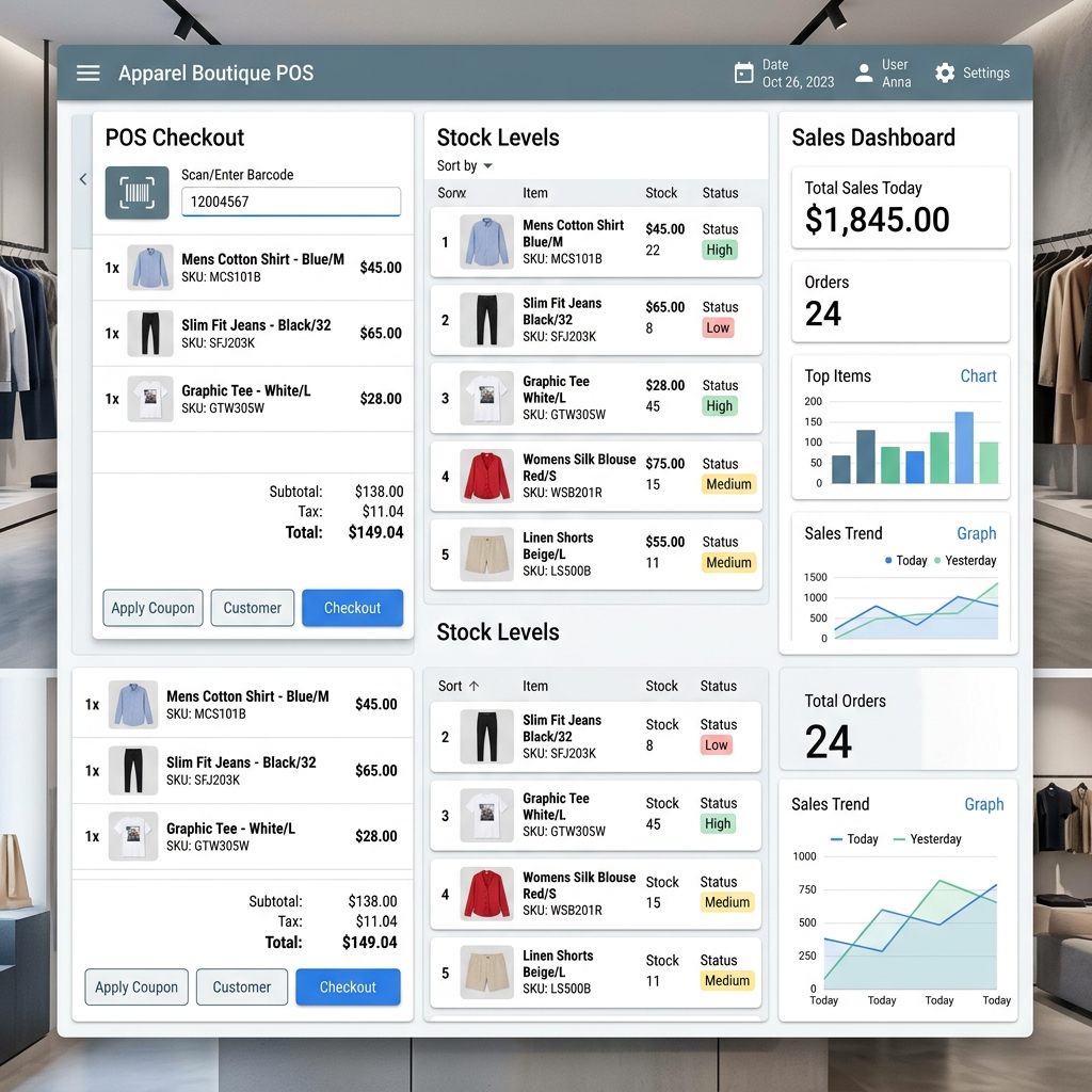 Garments POS System
