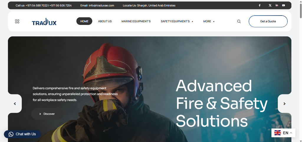 Tradux Fire & Safety Portal
